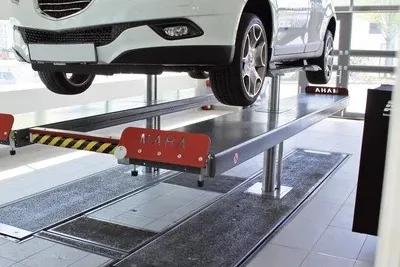 İki Sütunlu Yere Gömülü Liftler görseli